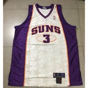 Reebok x M&N Stephon Marbury Sz‎ 50 Phoenix Suns Jersey Vtg NBA Basketball SEWN